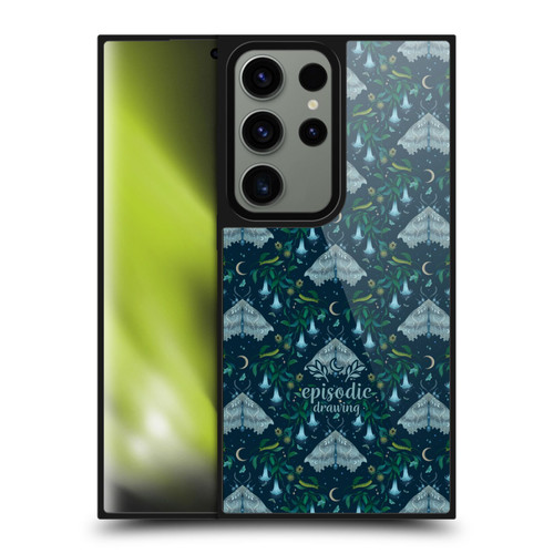 Episodic Drawing Spooky Patterns Angel Moth Gel Armour Case For Samsung Galaxy S24 Ultra 5G