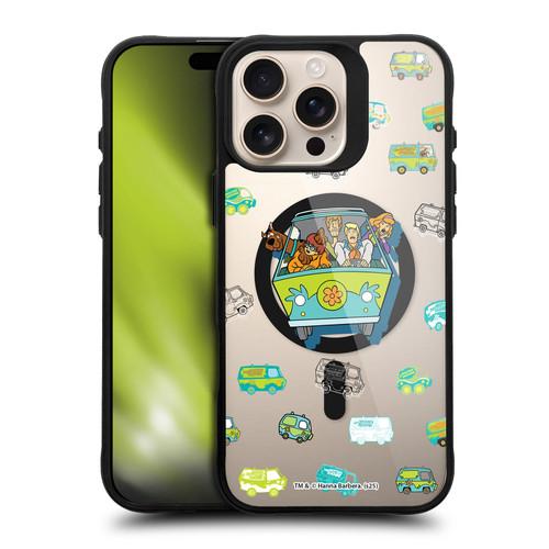 Scooby-Doo Character Art Mystery Incorporated BLACK SHOCKPROOF BUMPER CASE COMPATIBLE WITH Apple iPhone 16 Pro Max & MAGSAFE
