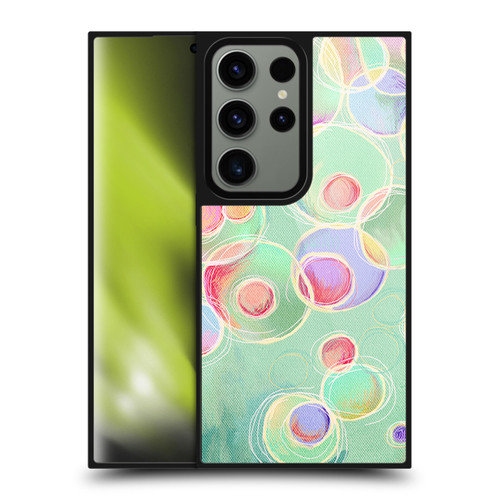 Micklyn Le Feuvre Patterns Iridescent Bubbles Gel Armour Case For Samsung Galaxy S24 Ultra 5G