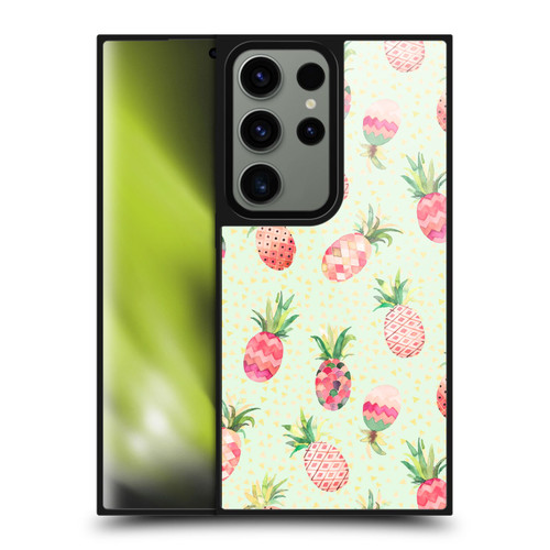Ninola Mix Patterns Pineapple Lime Gel Armour Case For Samsung Galaxy S24 Ultra 5G