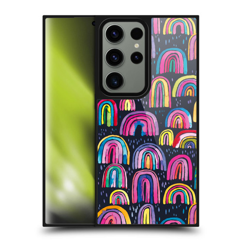 Ninola Summer Patterns Rainbows Navy Gel Armour Case For Samsung Galaxy S24 Ultra 5G