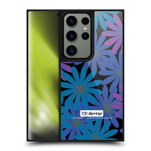 P.D. Moreno Patterns Midnight Daisies Gel Armour Case For Samsung Galaxy S24 Ultra 5G
