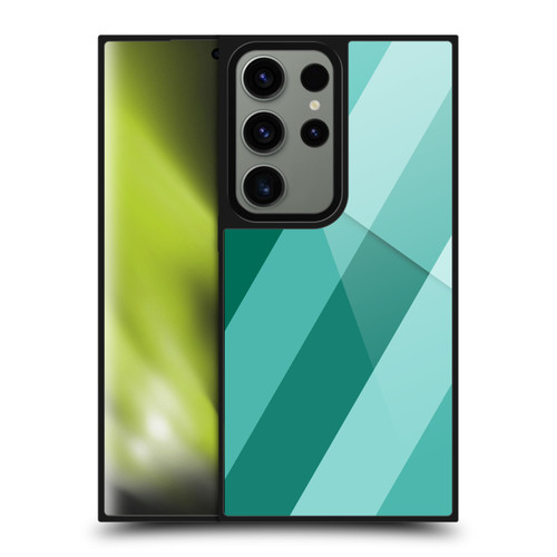 PLdesign Geometric Cyan Modern Gel Armour Case For Samsung Galaxy S24 Ultra 5G