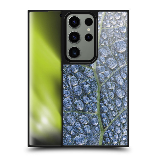 PLdesign Water Dew Texture Leaf Gel Armour Case For Samsung Galaxy S24 Ultra 5G
