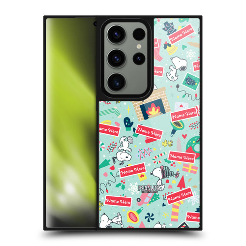 Custom Customised Personalised Peanuts Christmas Festive Pattern Gel Armour Case For Samsung Galaxy S24 Ultra 5G