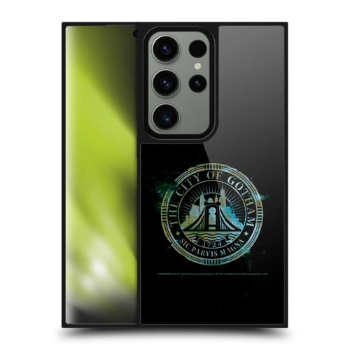 The Batman Neo-Noir Graphics Gotham City Badge Gel Armour Case For Samsung Galaxy S24 Ultra 5G