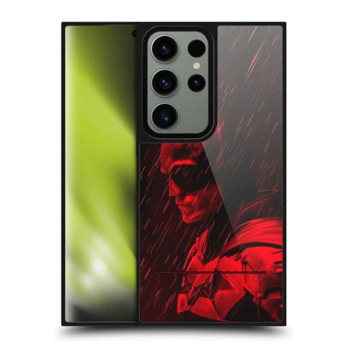 The Batman Neo-Noir Graphics Red Rain Gel Armour Case For Samsung Galaxy S24 Ultra 5G