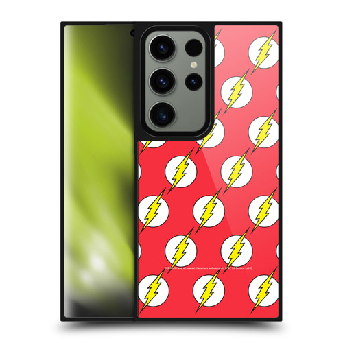The Flash DC Comics Logo Pattern Gel Armour Case For Samsung Galaxy S24 Ultra 5G