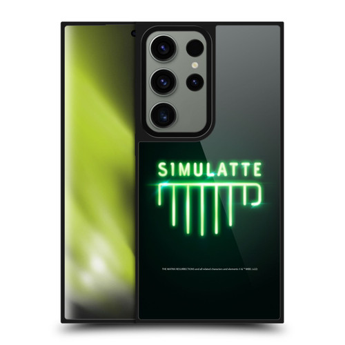 The Matrix Resurrections Key Art Simulatte Gel Armour Case For Samsung Galaxy S24 Ultra 5G