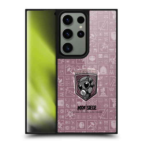 Tom Clancy's Rainbow Six Siege Chibi Operators Thatcher Gel Armour Case For Samsung Galaxy S24 Ultra 5G