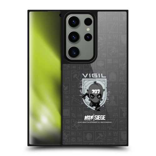 Tom Clancy's Rainbow Six Siege Chibi Operators Vigil Gel Armour Case For Samsung Galaxy S24 Ultra 5G