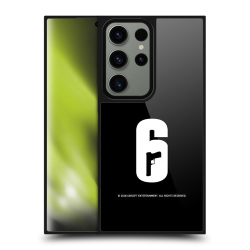 Tom Clancy's Rainbow Six Siege Logos Black And White Gel Armour Case For Samsung Galaxy S24 Ultra 5G
