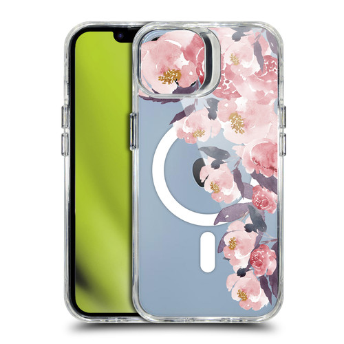 Monika Strigel Flower Collection My Rose Garden SHOCKPROOF BUMPER CASE COMPATIBLE WITH Apple iPhone 14 & MAGSAFE