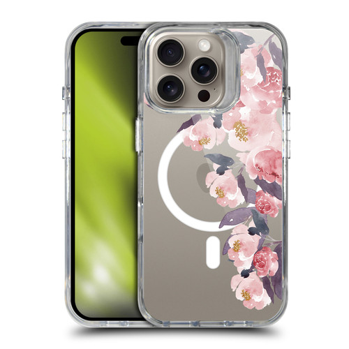 Monika Strigel Flower Collection My Rose Garden SHOCKPROOF BUMPER CASE COMPATIBLE WITH Apple iPhone 16 Pro & MAGSAFE