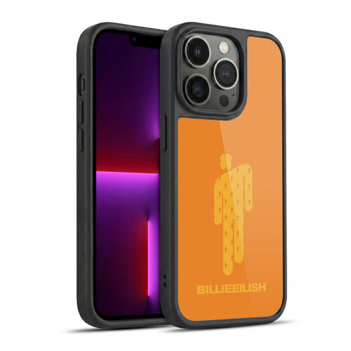 Billie Eilish Key Art Blohsh Orange Gel Armour Case For Apple iPhone 13 Pro