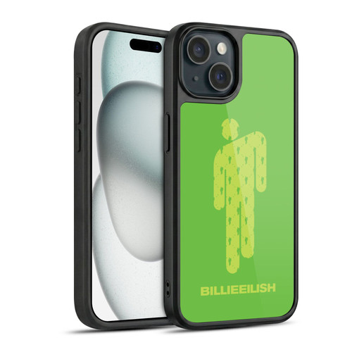 Billie Eilish Key Art Blohsh Green Gel Armour Case For Apple iPhone 15