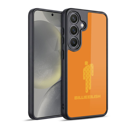 Billie Eilish Key Art Blohsh Orange Gel Armour Case For Samsung Galaxy S24 5G
