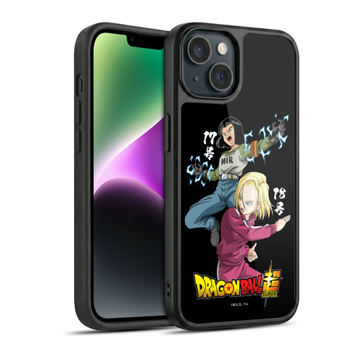 Dragon Ball Super Universe Survival Characters Android 17 & 18 Gel Armour Case For Apple iPhone 14