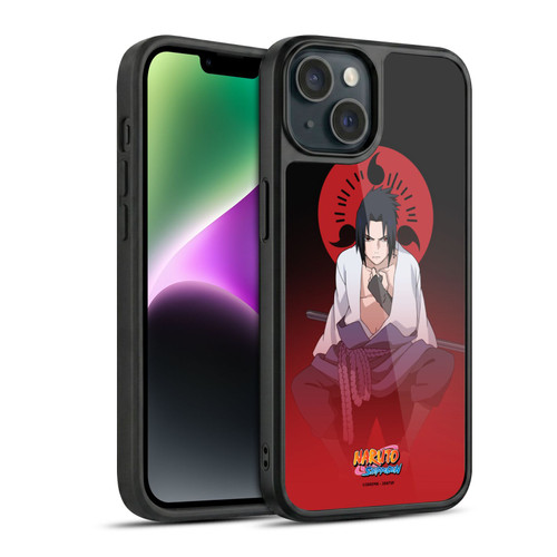 Naruto Shippuden Character Art Sasuke Uchiha Gel Armour Case For Apple iPhone 14
