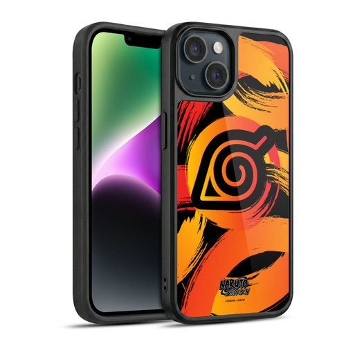 Naruto Shippuden Iconic Konoha Nine Tails Gel Armour Case For Apple iPhone 14