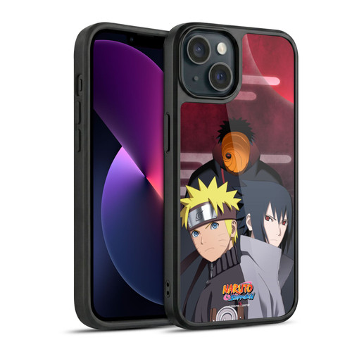 Naruto Shippuden Key Art Obito Naruto Sasuke Gel Armour Case For Apple iPhone 13
