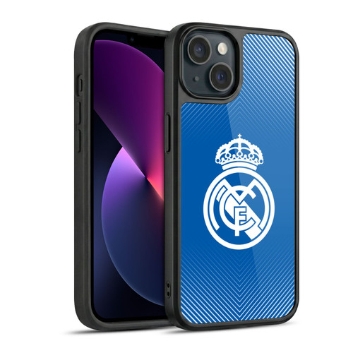 Real Madrid CF Origin Logo Blue Gel Armour Case For Apple iPhone 13