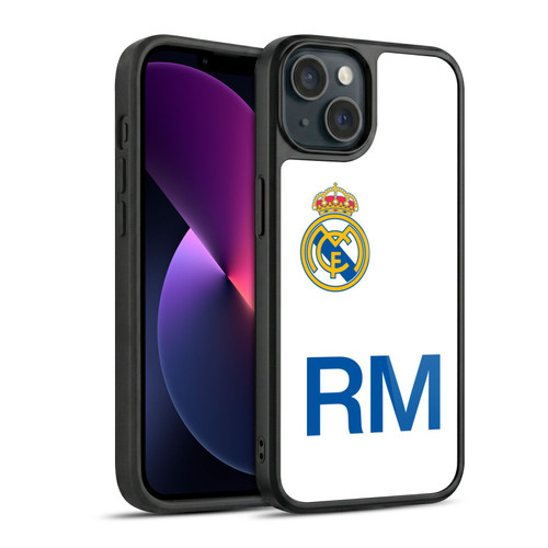 Real Madrid CF Origin RM Logo Gel Armour Case For Apple iPhone 13