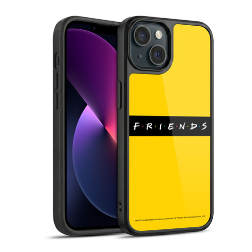 Friends TV Show Logos Pattern Gel Armour Case For Apple iPhone 13