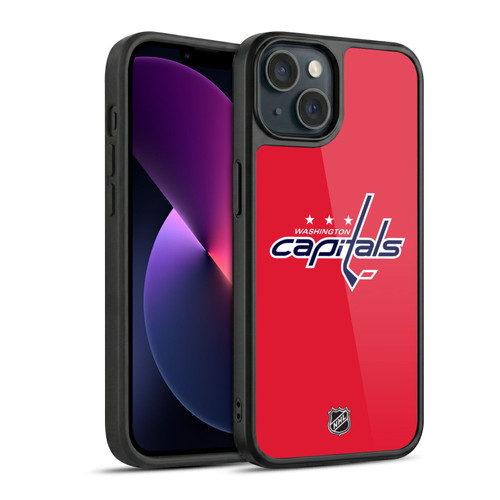 NHL Washington Capitals Plain Gel Armour Case For Apple iPhone 13