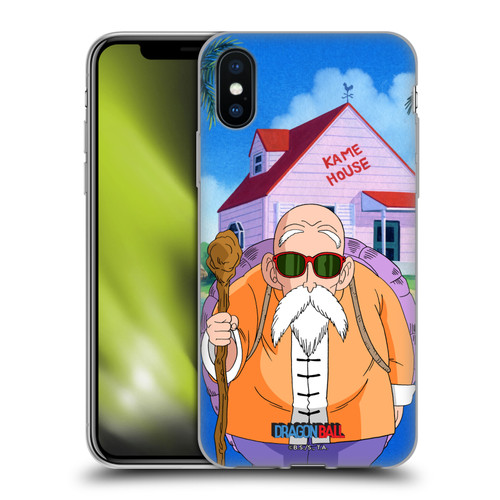 Dragon Ball Characters Master Roshi Soft Gel Case for Apple iPhone X / iPhone XS & MagSafe