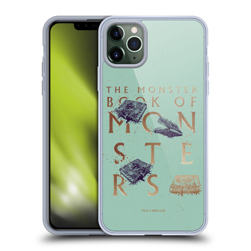 Harry Potter Deathly Hallows XXXI Book Of Monsters Soft Gel Case for Apple iPhone 11 Pro Max & MagSafe