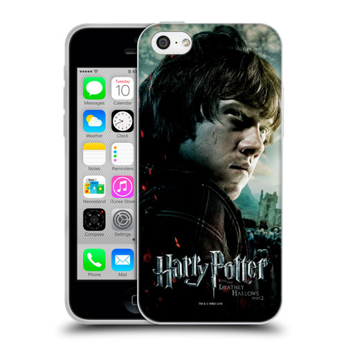 Harry Potter Deathly Hallows VIII Ron Weasley Soft Gel Case for Apple iPhone 5c