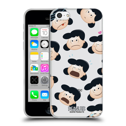 Peanuts Character Patterns Lucy Soft Gel Case for Apple iPhone 5c