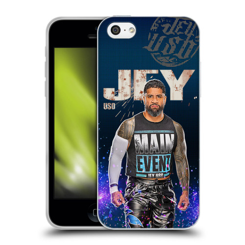 WWE Jey Uso Portrait Soft Gel Case for Apple iPhone 5c