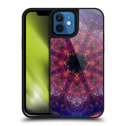 Aimee Stewart Mandala Doodle Flower Gel Armour Case For Apple iPhone 12 / iPhone 12 Pro