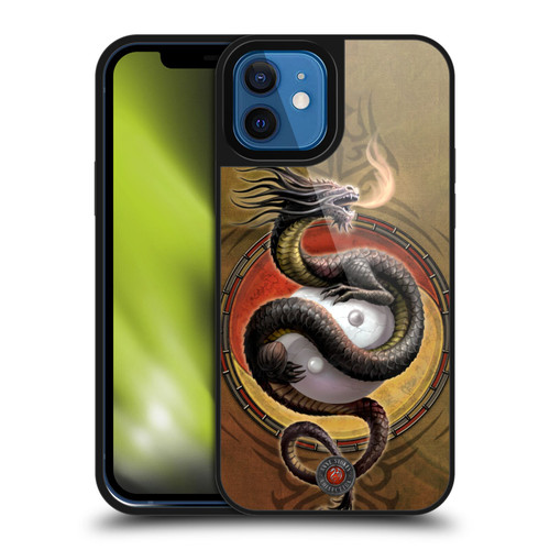 Anne Stokes Guardian Dragons Yin Yang Protector Gel Armour Case For Apple iPhone 12 / iPhone 12 Pro