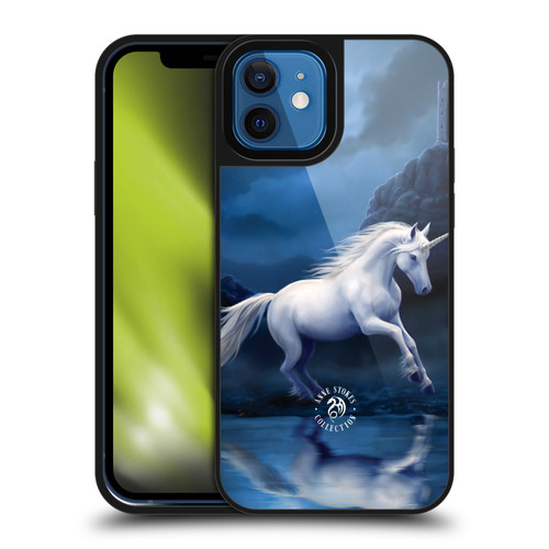 Anne Stokes Mythical Creatures Moonlight Unicorn Gel Armour Case For Apple iPhone 12 / iPhone 12 Pro