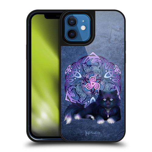Brigid Ashwood Celtic Black Cat Gel Armour Case For Apple iPhone 12 / iPhone 12 Pro
