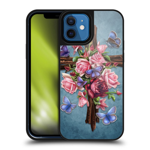 Brigid Ashwood Crosses Flower Gel Armour Case For Apple iPhone 12 / iPhone 12 Pro