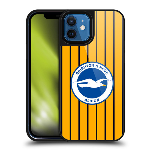 Brighton & Hove Albion F.C 2024/25 Badge Kit Away Gel Armour Case For Apple iPhone 12 / iPhone 12 Pro