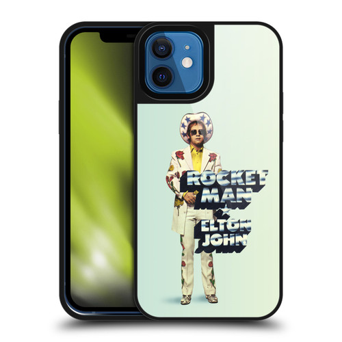 Elton John Artwork Rocket Man Single Gel Armour Case For Apple iPhone 12 / iPhone 12 Pro