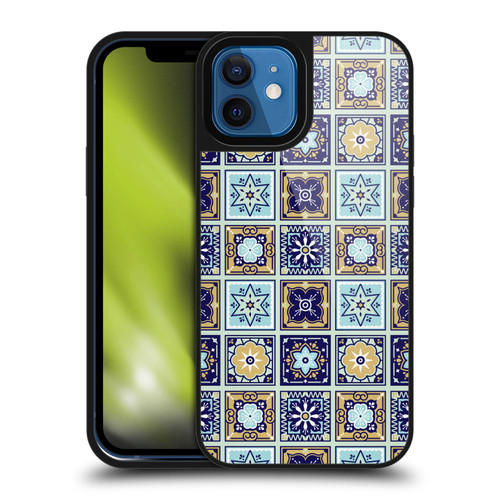 Cat Coquillette Patterns 6 Mexican Tile 2 Gel Armour Case For Apple iPhone 12 / iPhone 12 Pro
