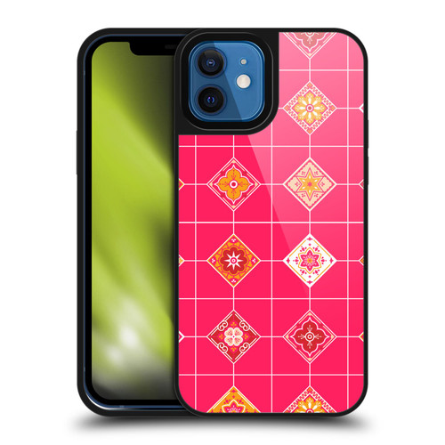 Cat Coquillette Patterns 6 Mexican Tile 3 Gel Armour Case For Apple iPhone 12 / iPhone 12 Pro