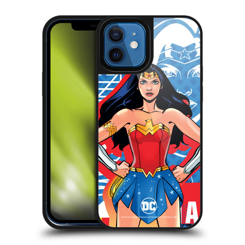 DC Women Core Compositions Wonder Woman Gel Armour Case For Apple iPhone 12 / iPhone 12 Pro