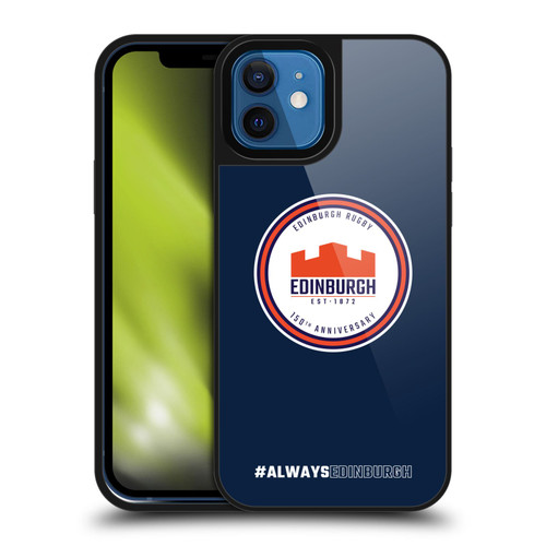 Edinburgh Rugby Graphics 150th Logo Gel Armour Case For Apple iPhone 12 / iPhone 12 Pro