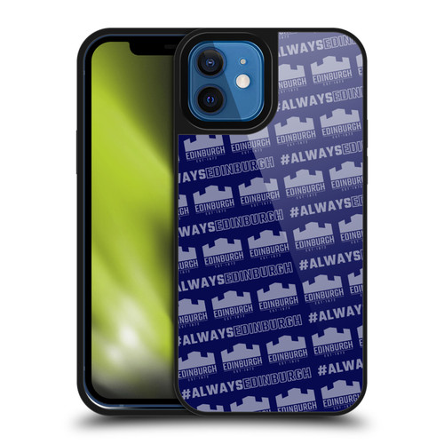 Edinburgh Rugby Logo 2 Pattern Gel Armour Case For Apple iPhone 12 / iPhone 12 Pro