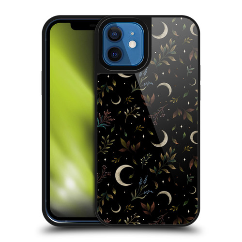 Episodic Drawing Pattern Crescent Moon Gel Armour Case For Apple iPhone 12 / iPhone 12 Pro