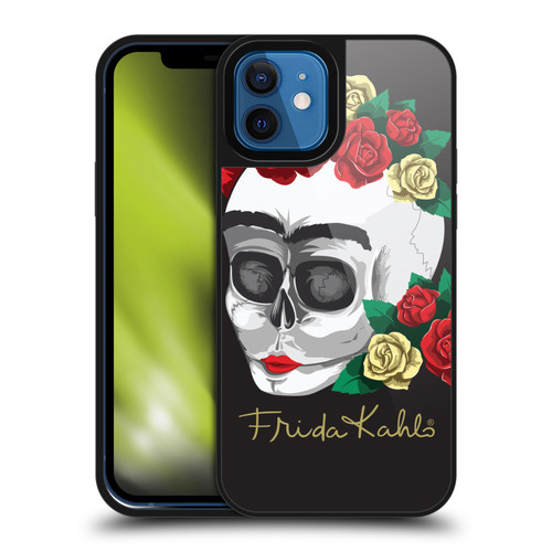 Frida Kahlo Roses Skull Gel Armour Case For Apple iPhone 12 / iPhone 12 Pro