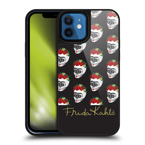 Frida Kahlo Roses Skull Pattern Gel Armour Case For Apple iPhone 12 / iPhone 12 Pro