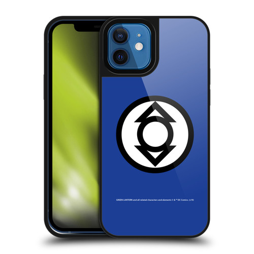 Green Lantern DC Comics Lantern Corps Indigo Gel Armour Case For Apple iPhone 12 / iPhone 12 Pro